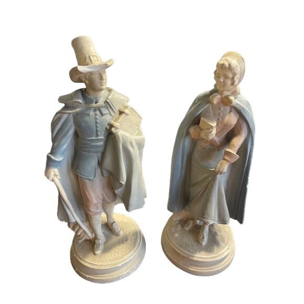 Vintage Porcelain Colonial Figurines Decorative Statues Home Decor‎ Collectibles